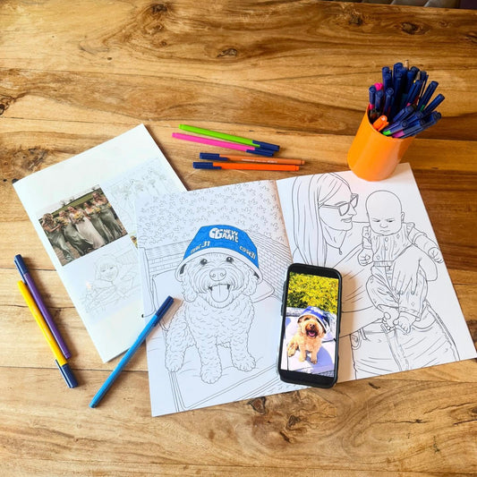 Kişiye Özel Boyama Kitabı